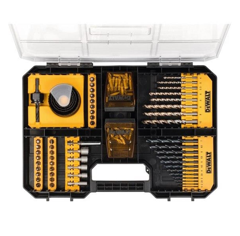 Borr & Bits - Dewalt High Performance - Fit TSTAK IV Drawer - 100 Piece Drill Drive Set - DT71569