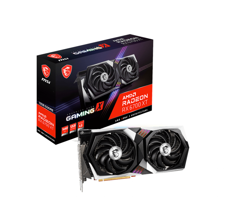 Grafikkort - MSI Radeon RX 6700 XT GAMING X - 12GB GDDR6 RAM - Grafikkort - RX 6700 XT GAMING X 12G