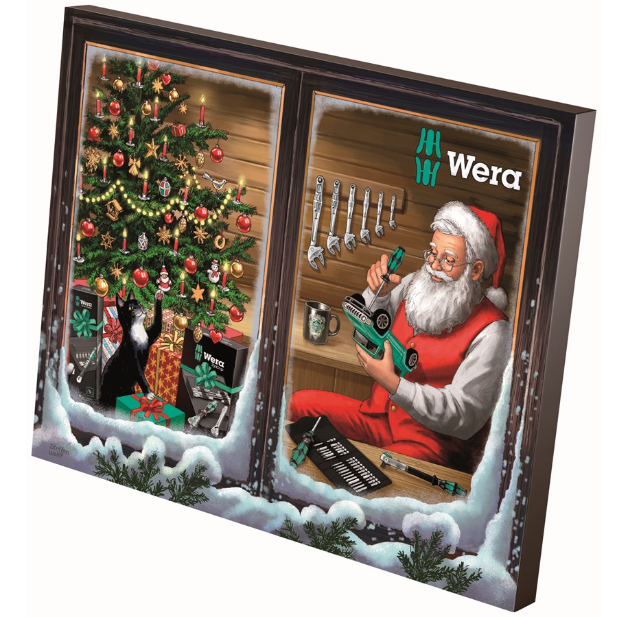 Julkalender - Wera Xmas Calendar 2021 - 05136602001