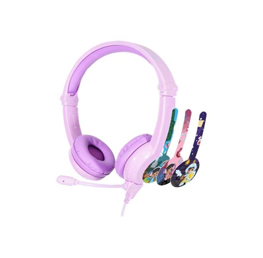 Hörlurar / Headset - onanoff BuddyPhones Galaxy - BP-GALAXY-PURPLE