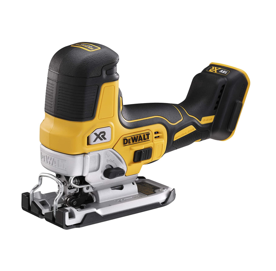 Sticksågar - Dewalt 18V XR Brushless Body Grip Jigsaw - Bare Unit - DCS335NT