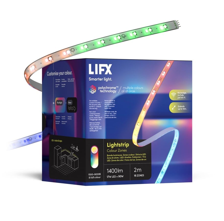 Smarta Hem - LIFX Z Strip Complete 2m Starter Kit - LZ3SK2MEU