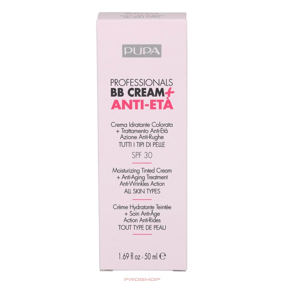 Smink - PUPA Milano Pupa Pupa Professionals BB Cream + Anti-Eta SPF30 - 002 Sand - 8011607230426