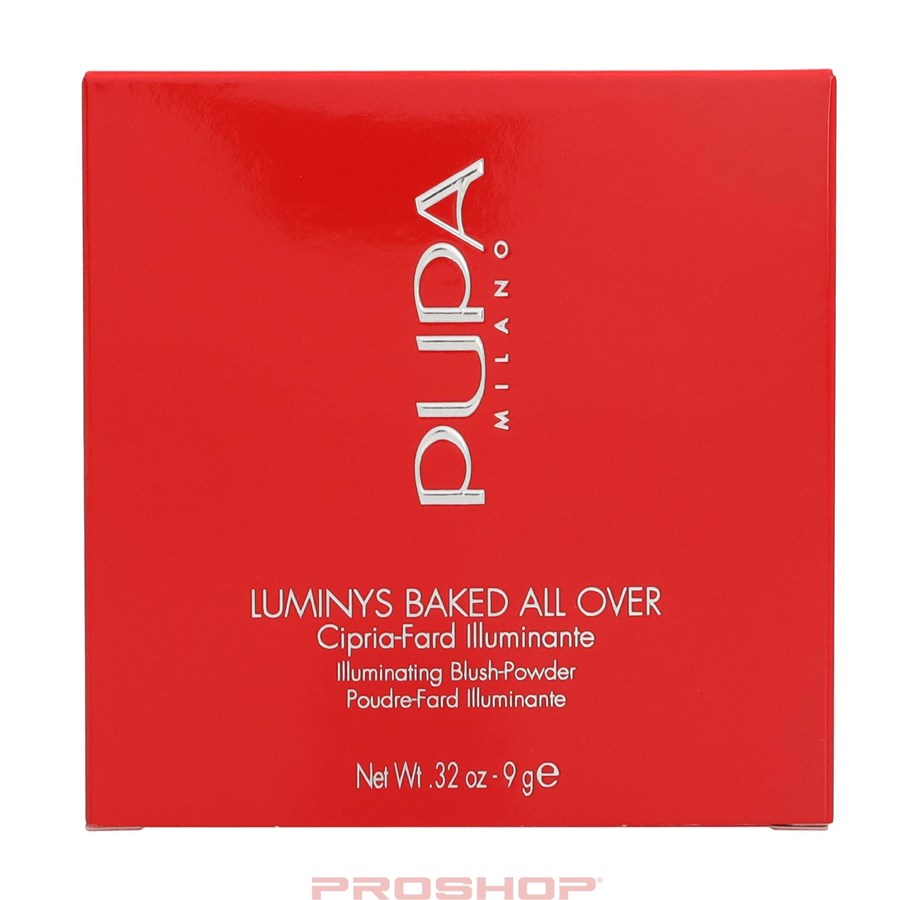 Smink - PUPA Milano Pupa Luminys Baked All Over Ill. Blush Powder - 01 Stripes Rose - 8011607099122