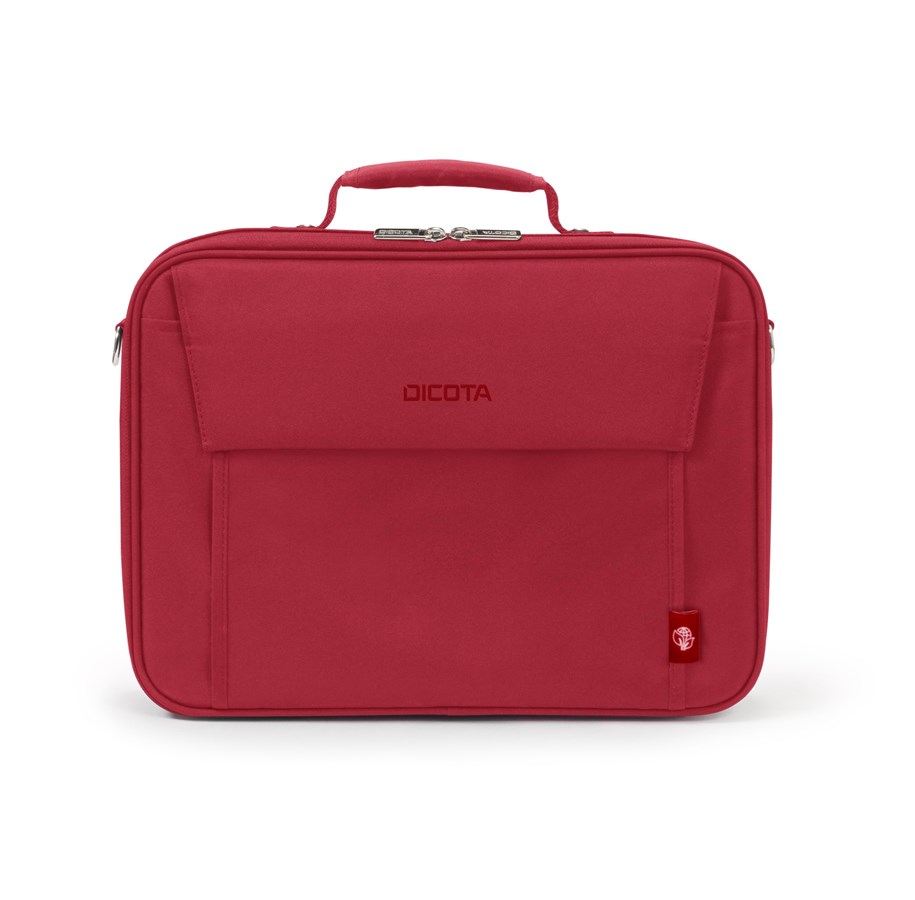 Väskor - Dicota Eco Multi Base Laptop-Tasche für Laptop 17.3" | Rot - D30917-RPET