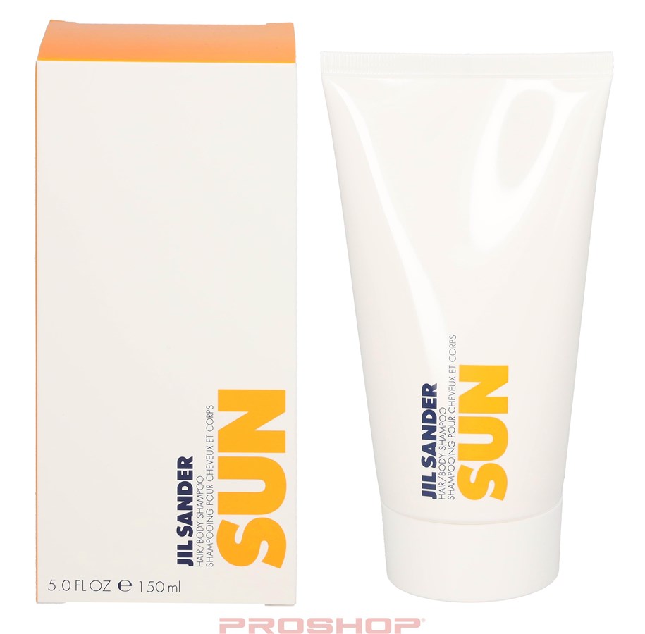 Hårvård - Jil Sander Sun Women Hair & Body Shampoo - 3414202901008