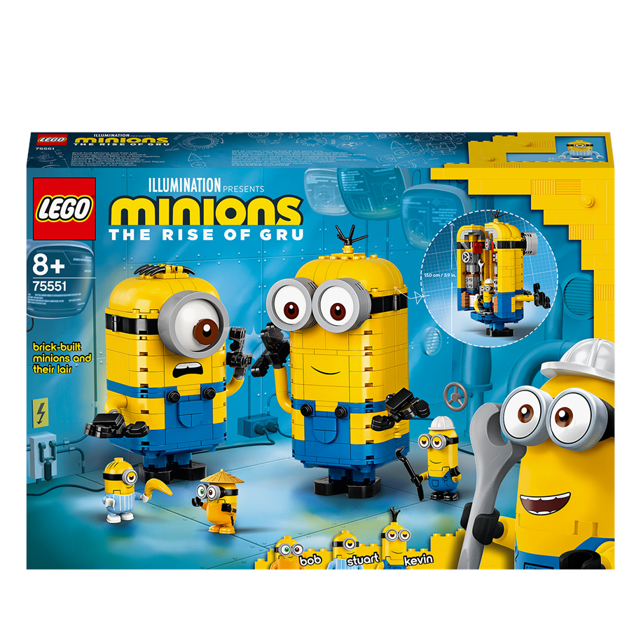 LEGO®  - LEGO Minions 75551 Klossbyggda minioner och deras tillhåll - 75551