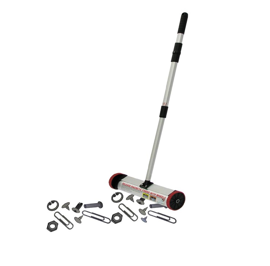 Verktyg - Helmuth A. Jensen Eclipse magnetic sweeper w wheels 385mm - 87MSW385