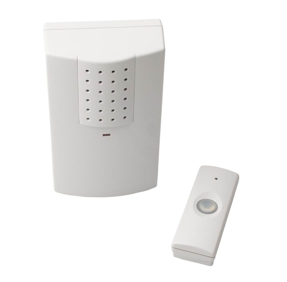 Elektriska apparater - Unite Doorbell kit wireless 1 push button lissabon white - 26-577-1