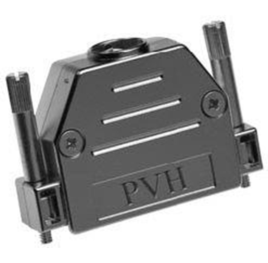 Sockel & lådor - RODAN Technologies D-sub 9pol housing - chrome metallized with thumbscrews - DHF09/KROM