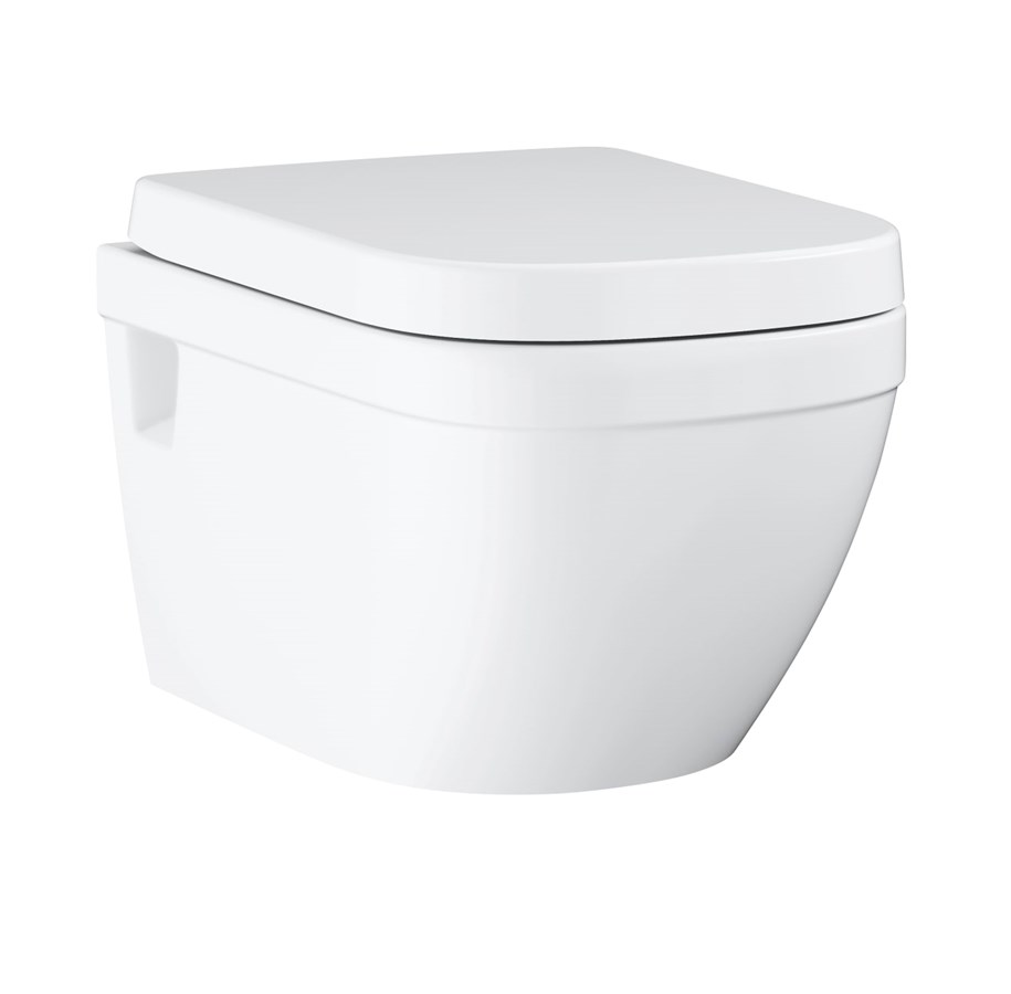 Toaletter, säten, bidé och reservdelar - Grohe Euro Ceramic Toilet with soft-close toiletseat white - 39703000