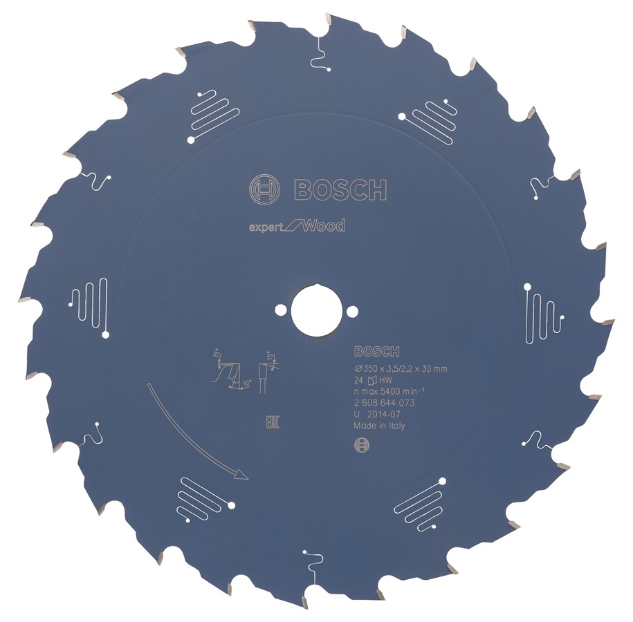 Cirkelsågar - Bosch Sågklinga Expert for Wood 350 x 30 x 3,5 mm, 24 - 2608644073