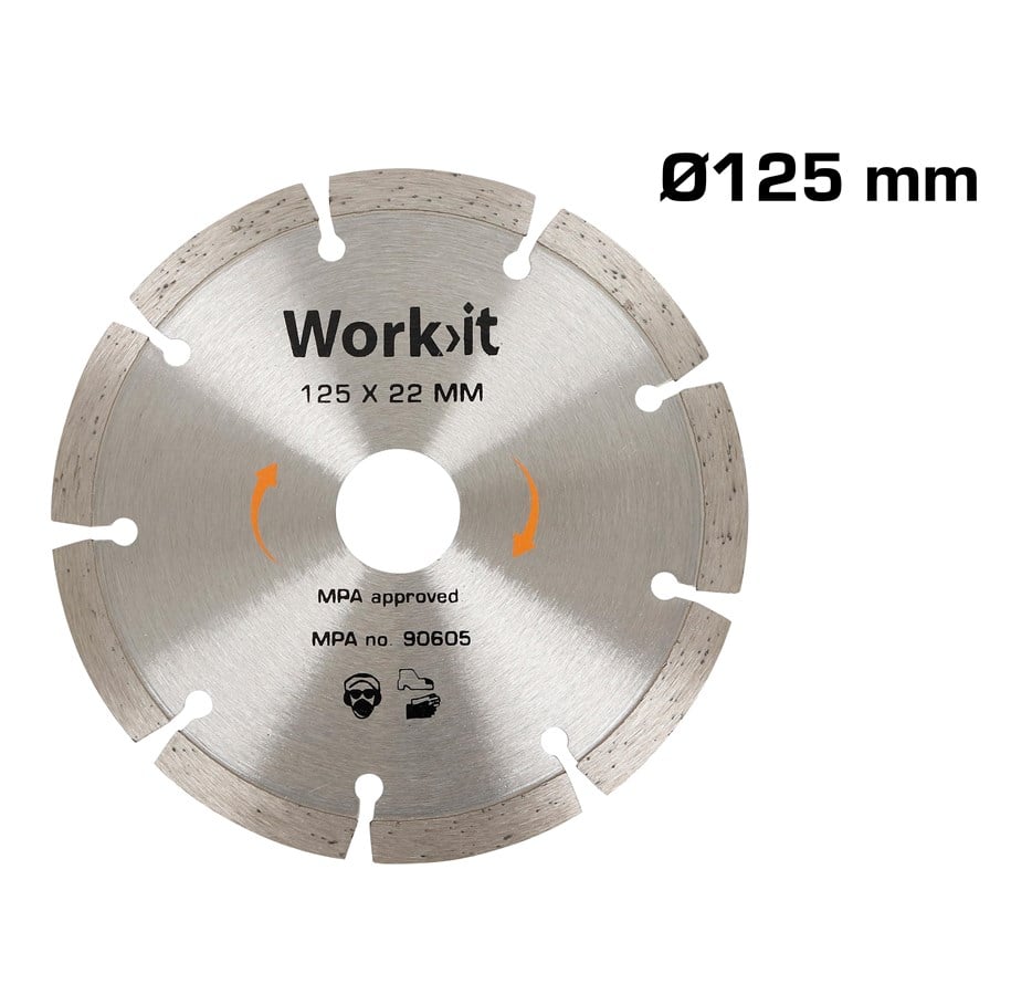 Verktyg - Boxer Diamantkapskiva Ø125 mm - 56272