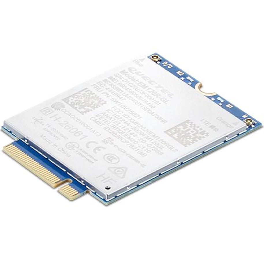 Modem & Mobilt WiFi - Lenovo ThinkPad Quectel SDX24 EM120R-GL - 4G LTE - M.2 - 4XC1D51447