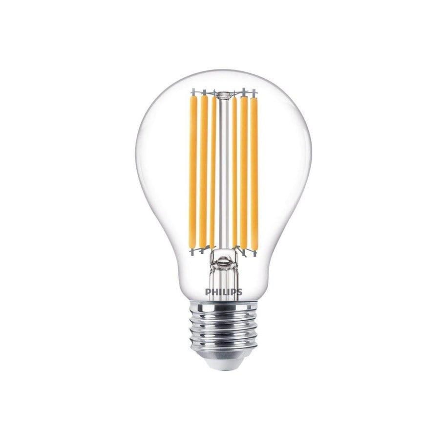 Glödlampor - Philips LED-glödlampa Classic Standard 13W/827 (120W) Clear E27 - 929002371501