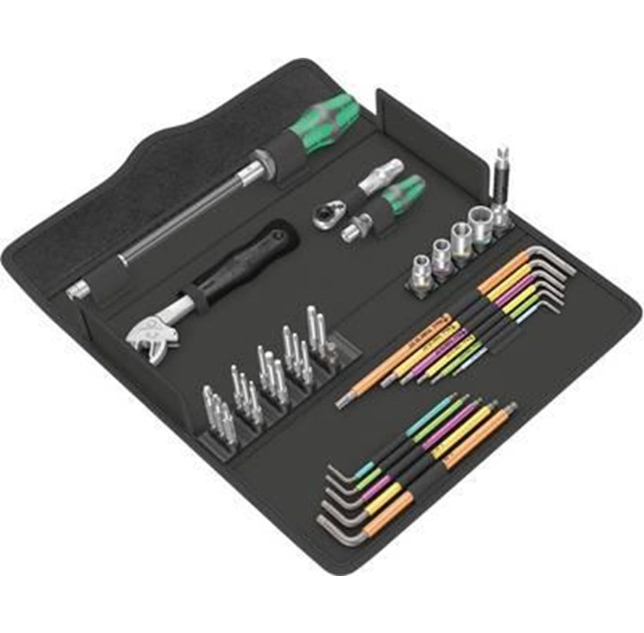 Handverktyg  - Wera Kraftform Kompakt F 1 Window Installation Set 35 Piece - 05134013001