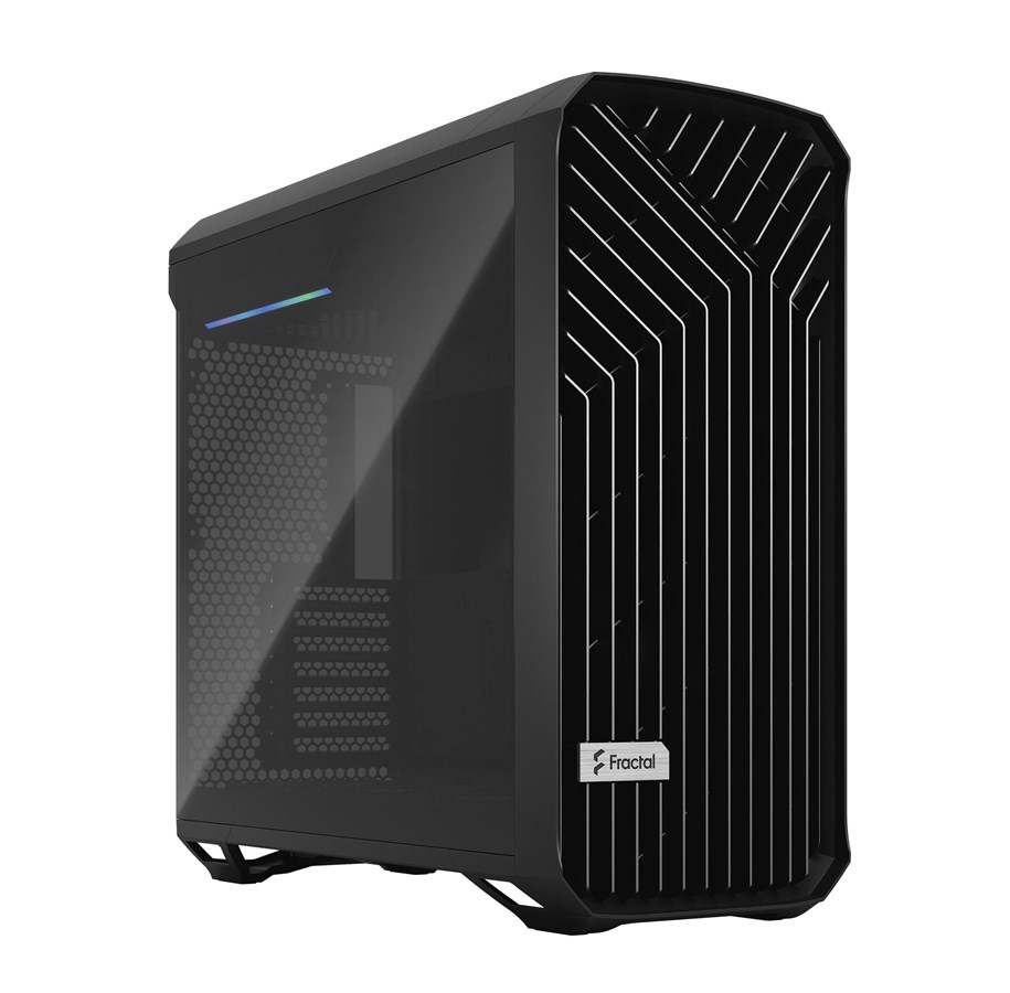 Chassi - Fractal Design Torrent - Black TG Dark Tint - Chassi - Miditower - Svart - FD-C-TOR1A-06