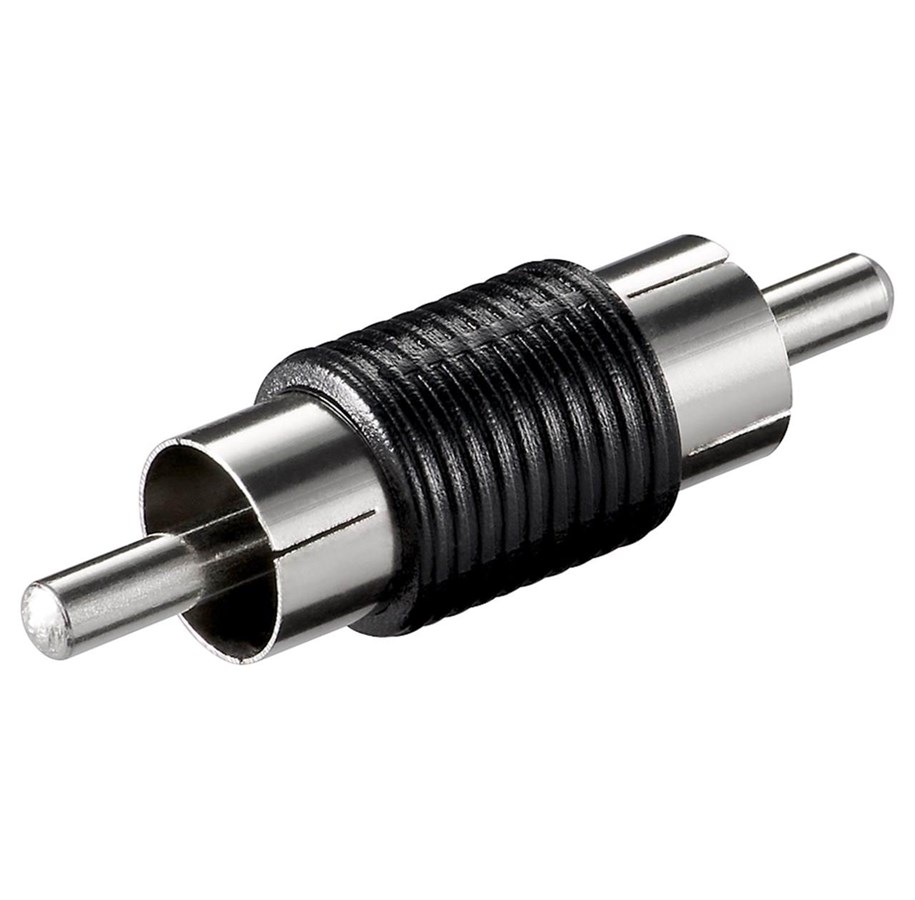 Ljudkabel - Pro RCA adapter male to male - 4040849116094