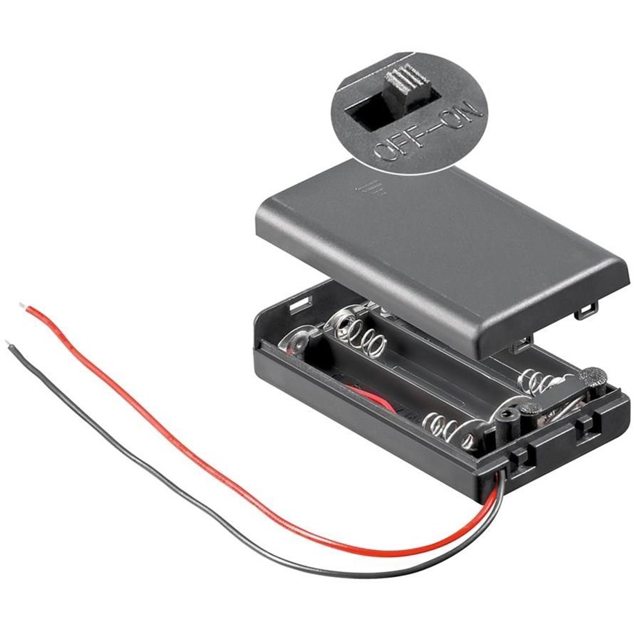Battery - Pro 3x AAA (Micro) battery holder - 4040849481437