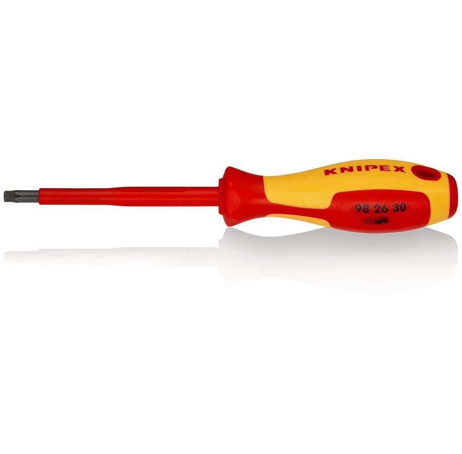 Verktyg för elarbeten - KNIPEX Skruvmejslar för Torx®-skruv - 98 26 30