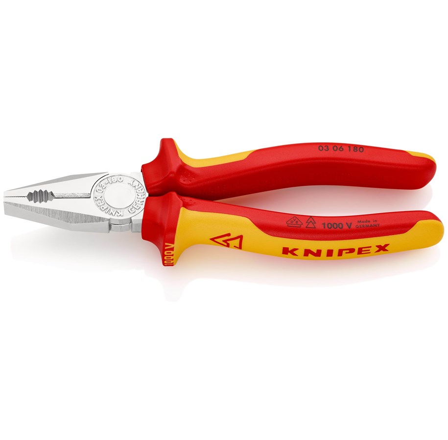 Verktyg - KNIPEX Kombinationstänger - 03 06 180 SB