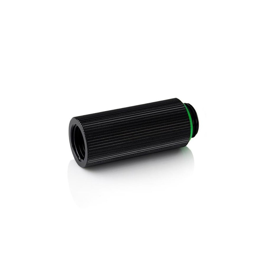 DIY vattenkylning - Bitspower G1/4" IG1/4" Extender Fitting - 40MM (Glorious Black) (2 PCS ) - BPTA-F64-GB