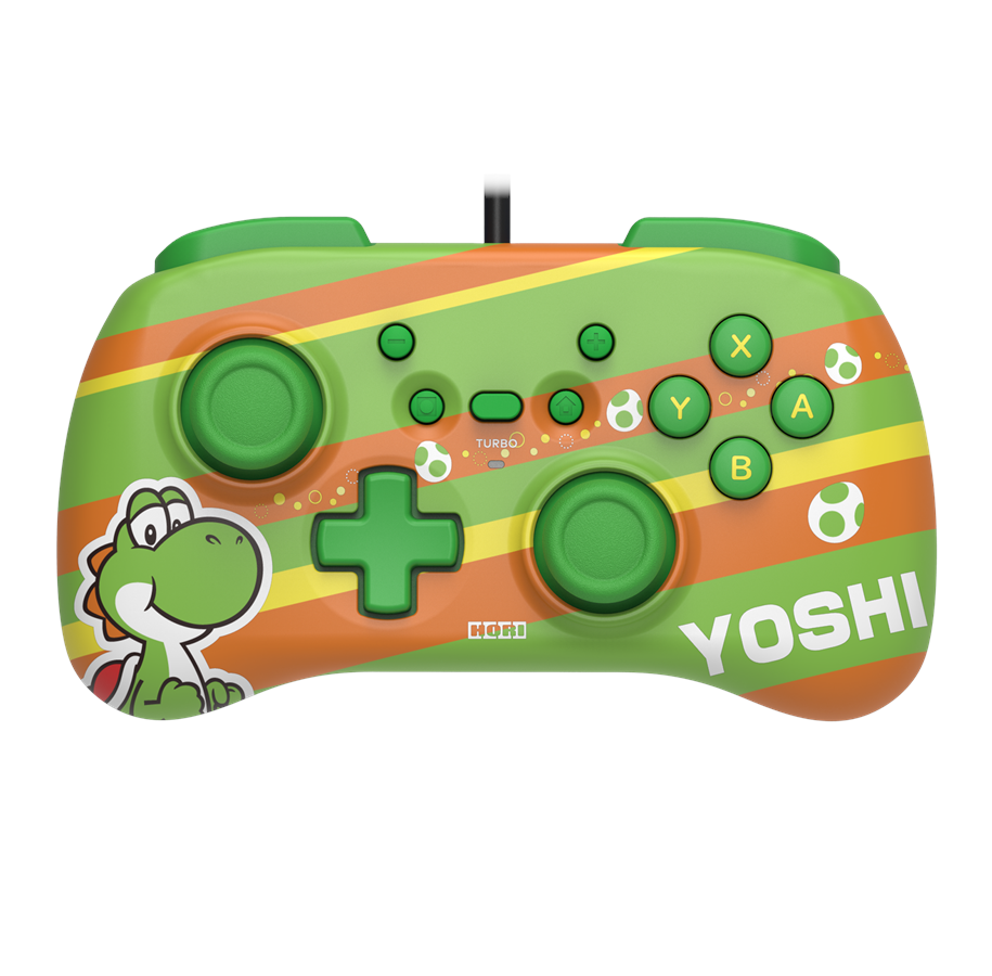 Spel Tillbehör - HORI PAD Mini (Super Mario Series - Yoshi) - Wired Controller - Nintendo Switch - NSW-368U