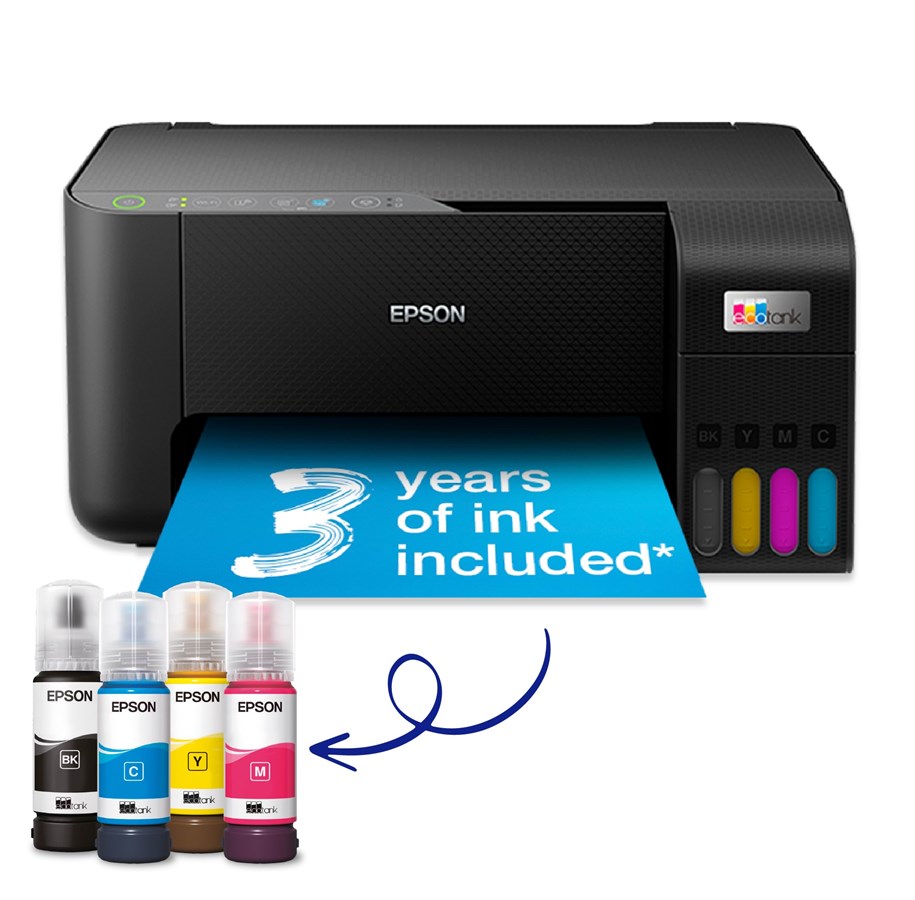 Skrivare - Epson EcoTank ET-2814 All in One Multifunktions - Färg - Bläck - C11CJ67416