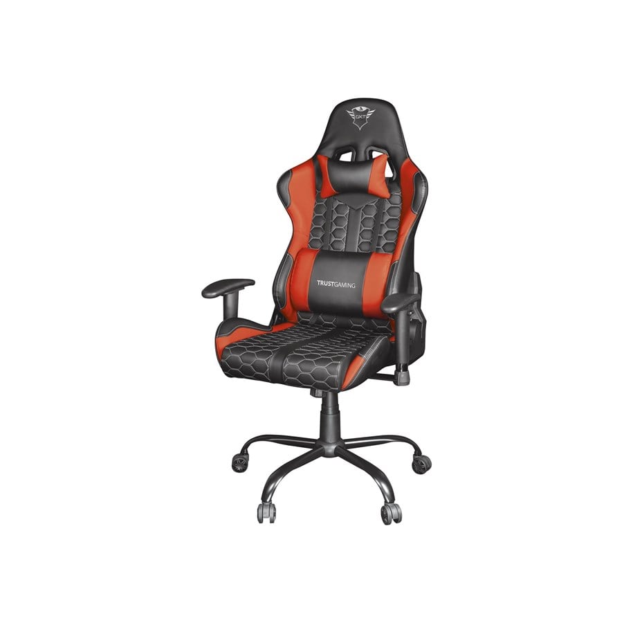 Gamingstol - Trust Gaming GXT 708R Resto Gaming Stol - Elastiskt tyg - Upp till 150 kg - 24217