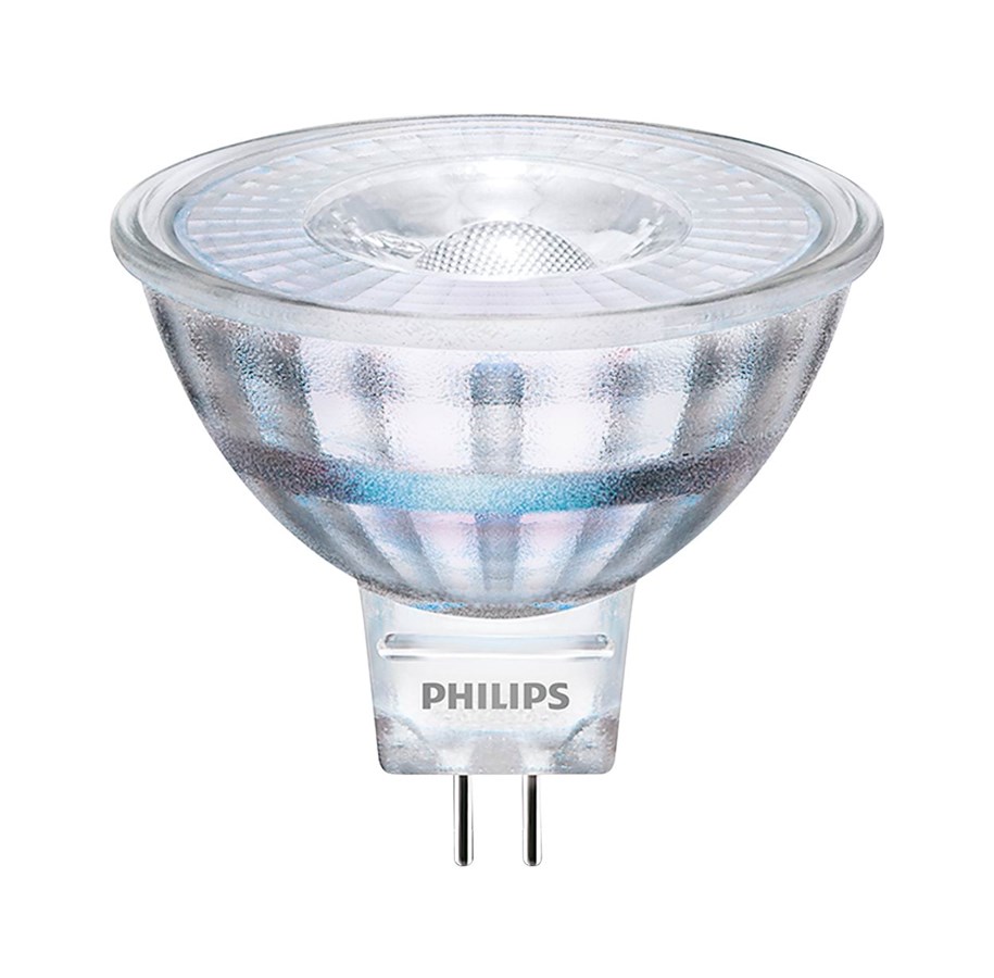 Glödlampor - Philips LED-glödlampa Spot MR16 4W/840 (35W) 36° 12V GU5.3 - 929002494750