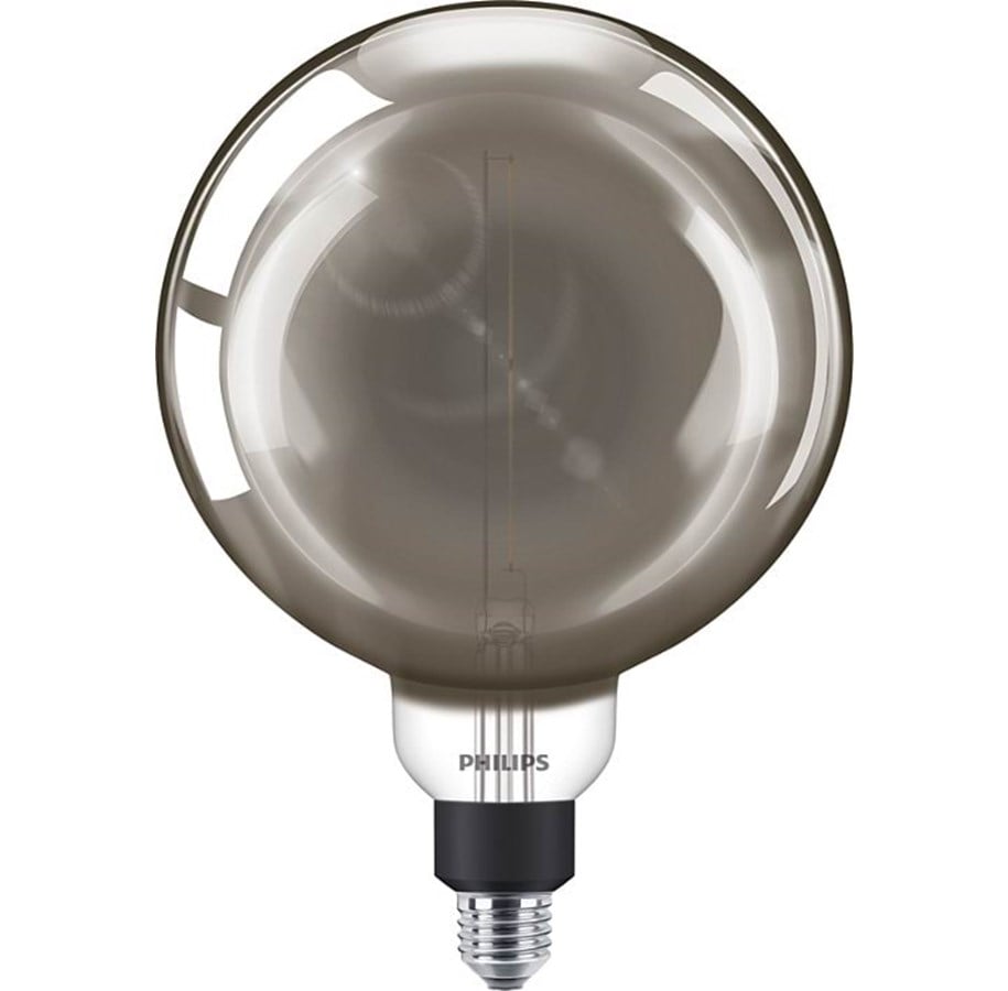 Glödlampor - Philips LED-glödlampa Giant Ø200 mm 6,5W/818 (20W) Smoky Dimmable E27 - 929002982601