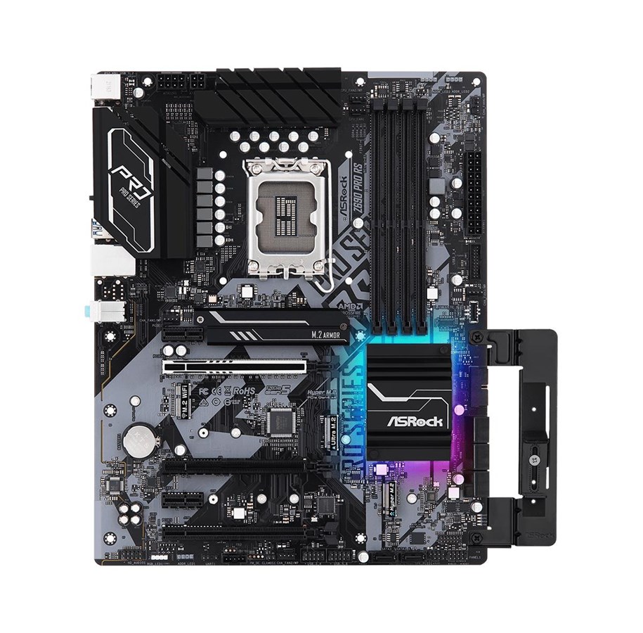 ASRock Z690 Pro RS Moderkort Intel Z690 Intel LGA1700 Socket DDR4 