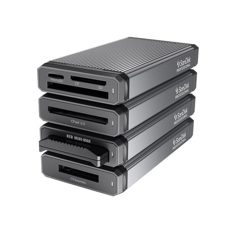 Flashram Reader & Adapter - SANDISK Professional PRO-READER - SDPR1F8-0000-GBAND