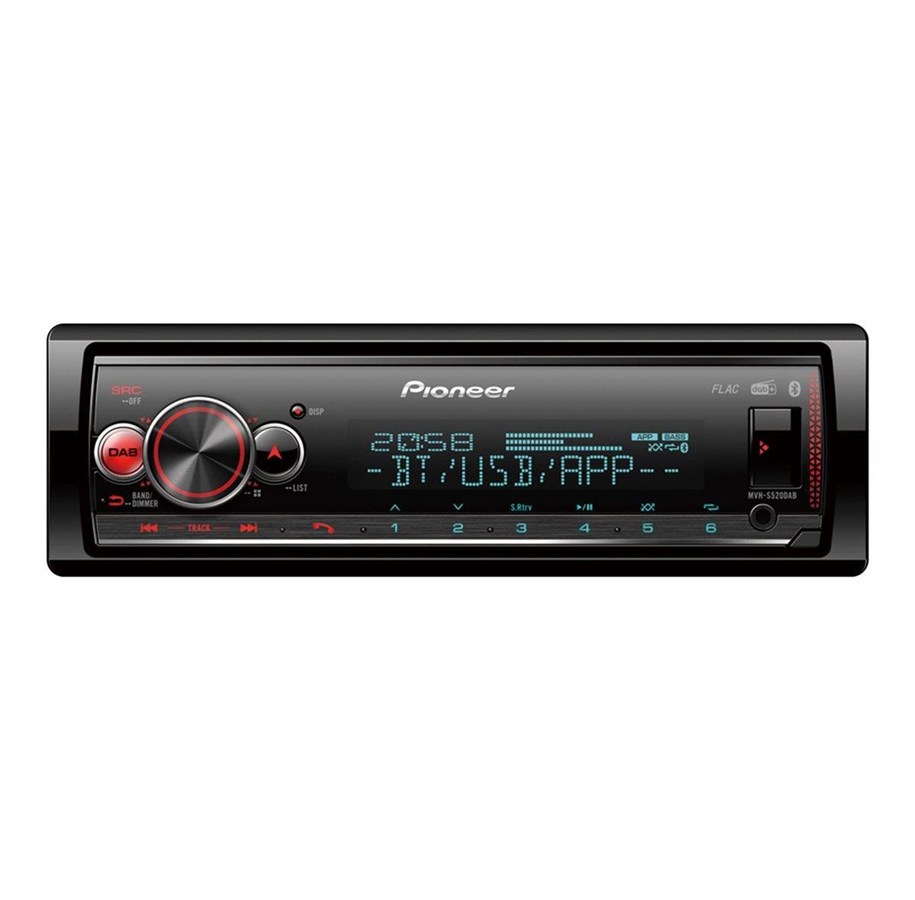 Car stereo - Pioneer MVH S520DABAN - Bilradio - MVH-S520DABAN