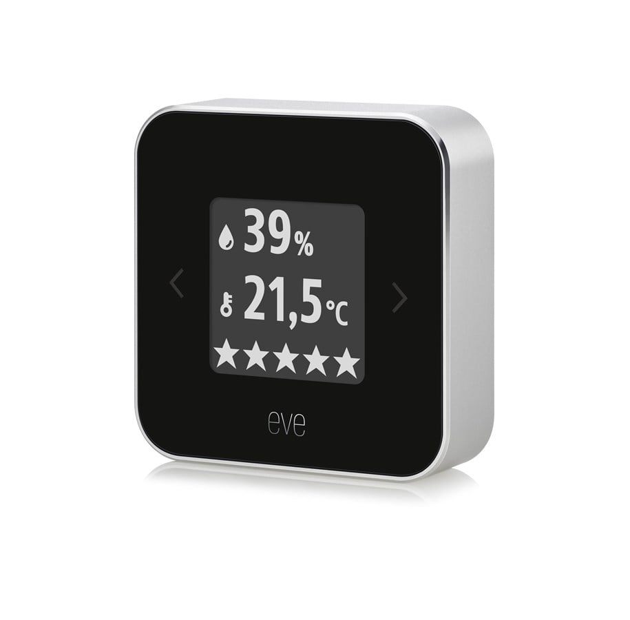 Smarta Hem - Eve Room - Inomhusluftkvalitetsmonitor för Apple HomeKit - 10EBX9901