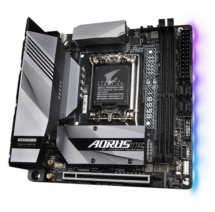 GIGABYTE B660I AORUS PRO DDR4 Moderkort Intel B660 Intel LGA1700 