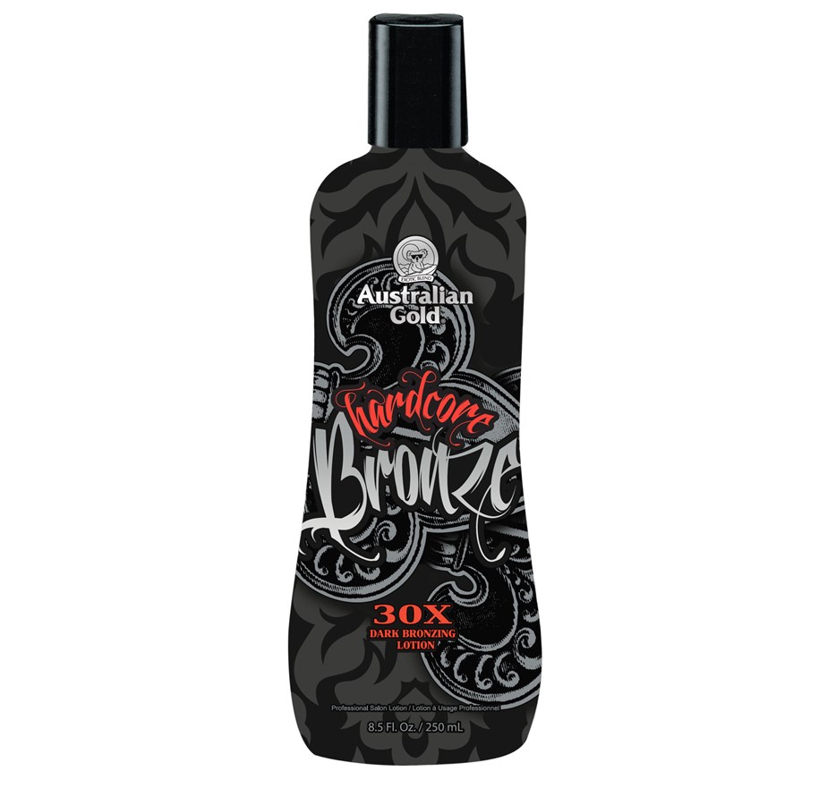 Kroppsvård - Australian Gold Hardcore Black Dark Bronzing Lotion - A40104