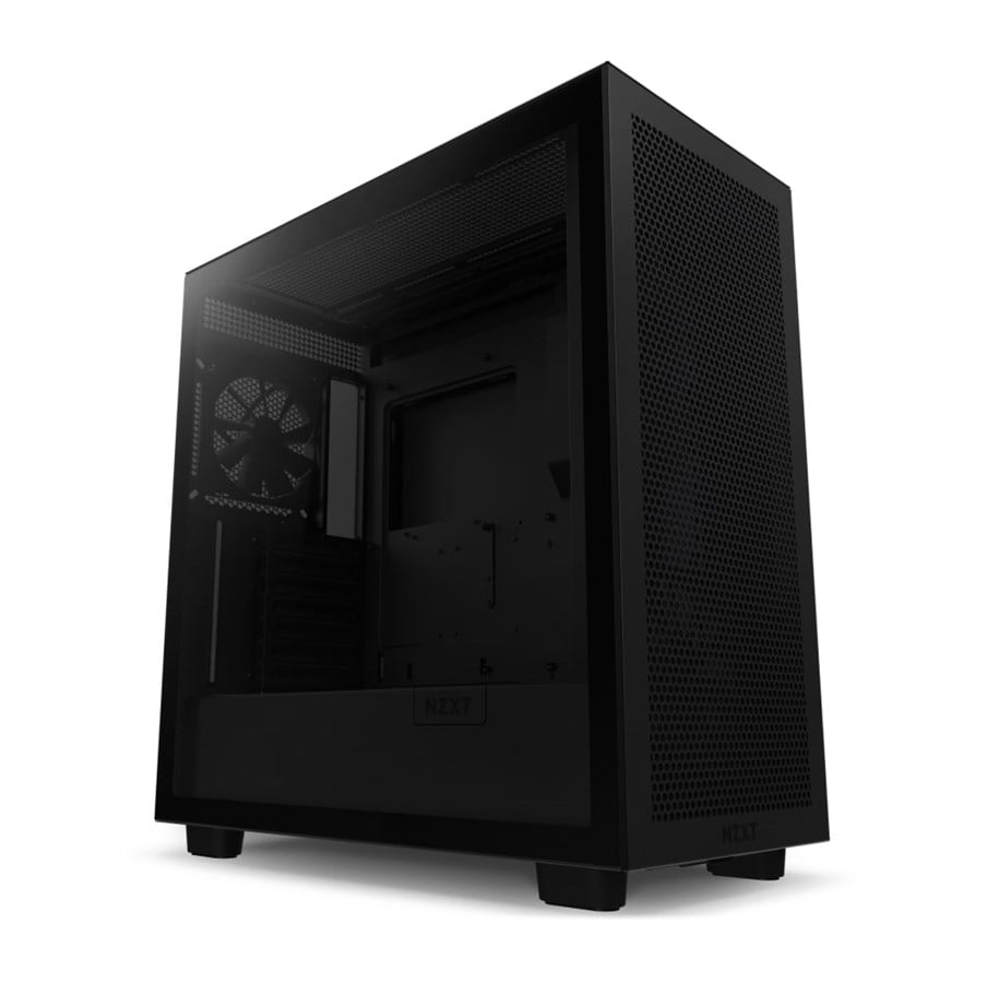 Chassi - NZXT H7 Flow Matte Black - Chassi - Miditower - Svart - CM-H71FB-01