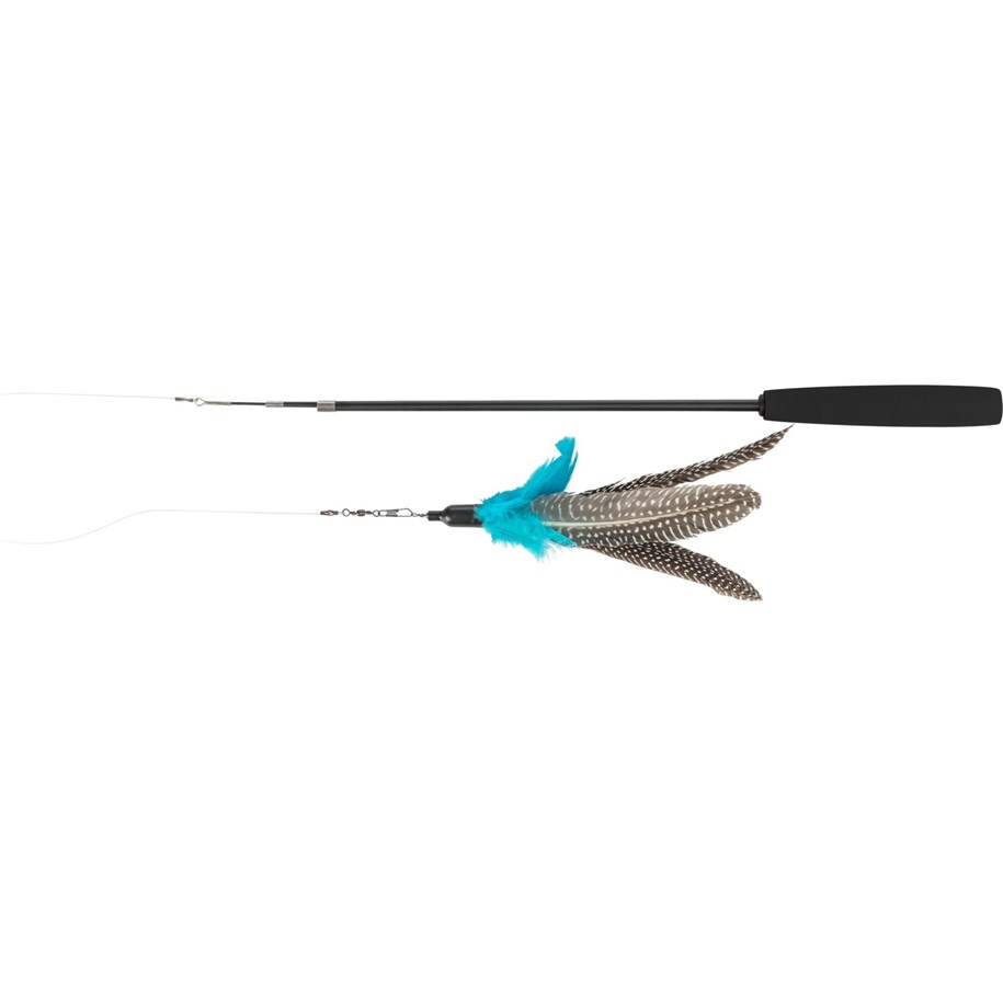 Katter - Trixie Lekspö med 2 Utbytbara Leksaker 40-98cm - TX45763