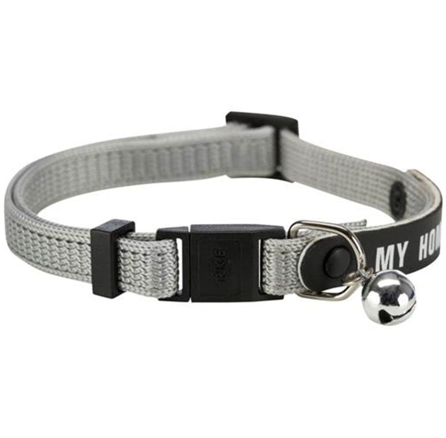 Katter - Trixie Cat collar with My Home address tag - Assorted - TX4180