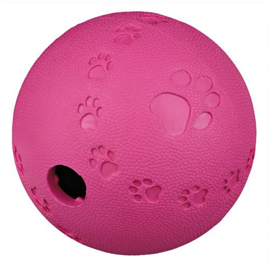 Hundar - Trixie Snack ball rubber ø 6 cm - Assorted - TX34940