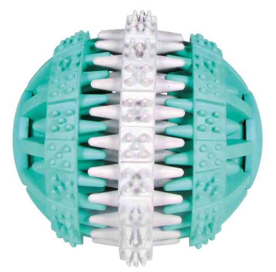 Hundar - Trixie Dog Toy Denta Fun Ball Rubber Mint Flavour 6cm - TX32941
