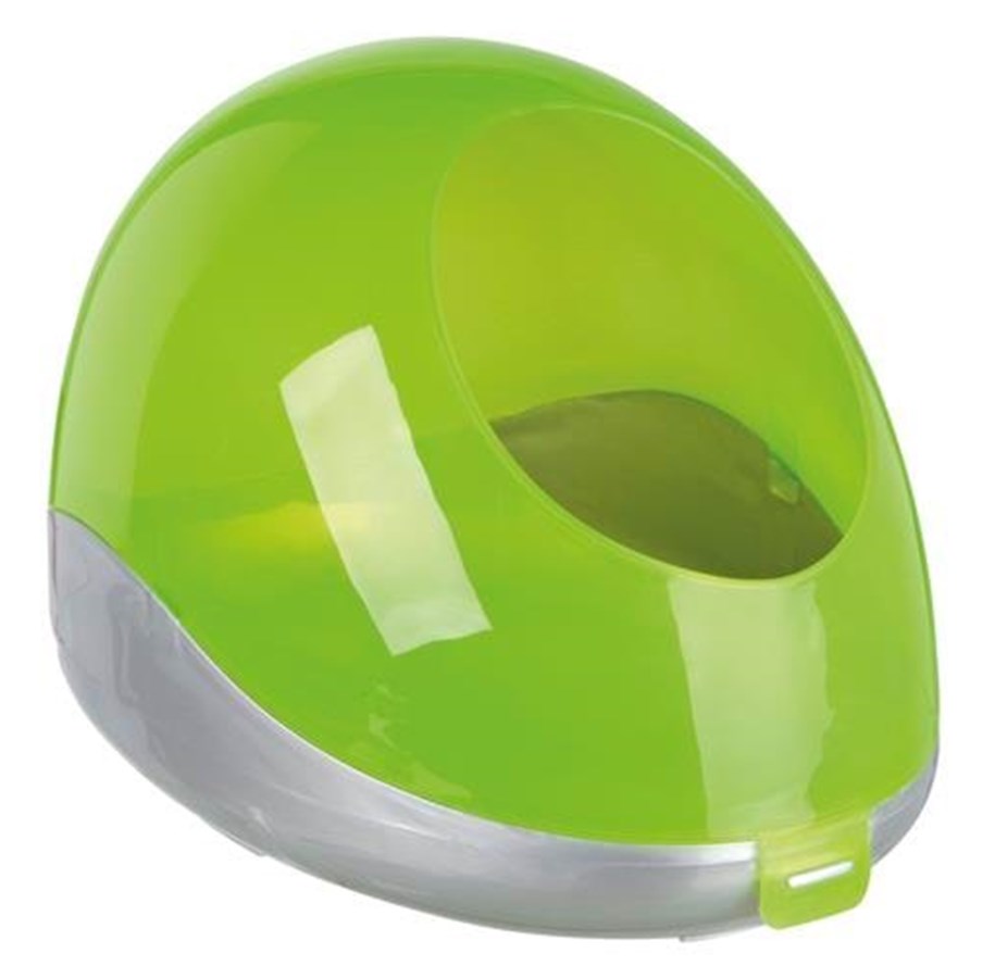 Gnagare - Trixie Sand bath degus/chinchillas plastic 27 × 18 × 16 cm turquoise/light grey - TX63002
