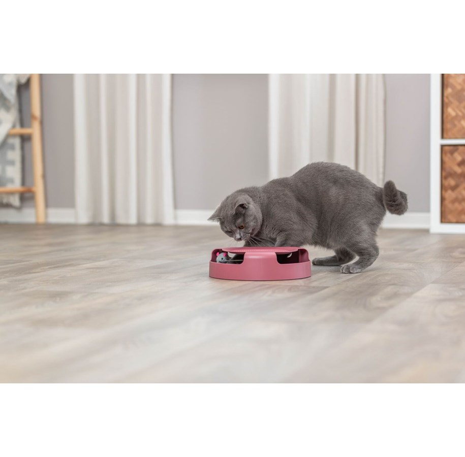 Katter - Trixie Fånga musen interaktiv katt leksak olika färger - TX41411