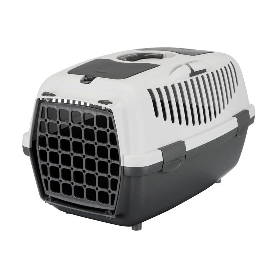 Katter - Trixie Transport Box Capri 2 Dark Grey/Light Grey XS-S 37x34x55cm Up to 8kg - TX39821