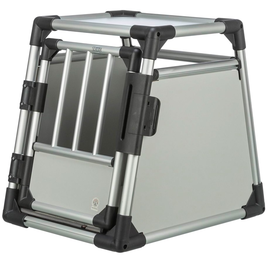 Hundar - Trixie Transportbur Aluminium för hundar Storlek: S 48x57x64cm Upp till 15kg *DEMO* - TX39340