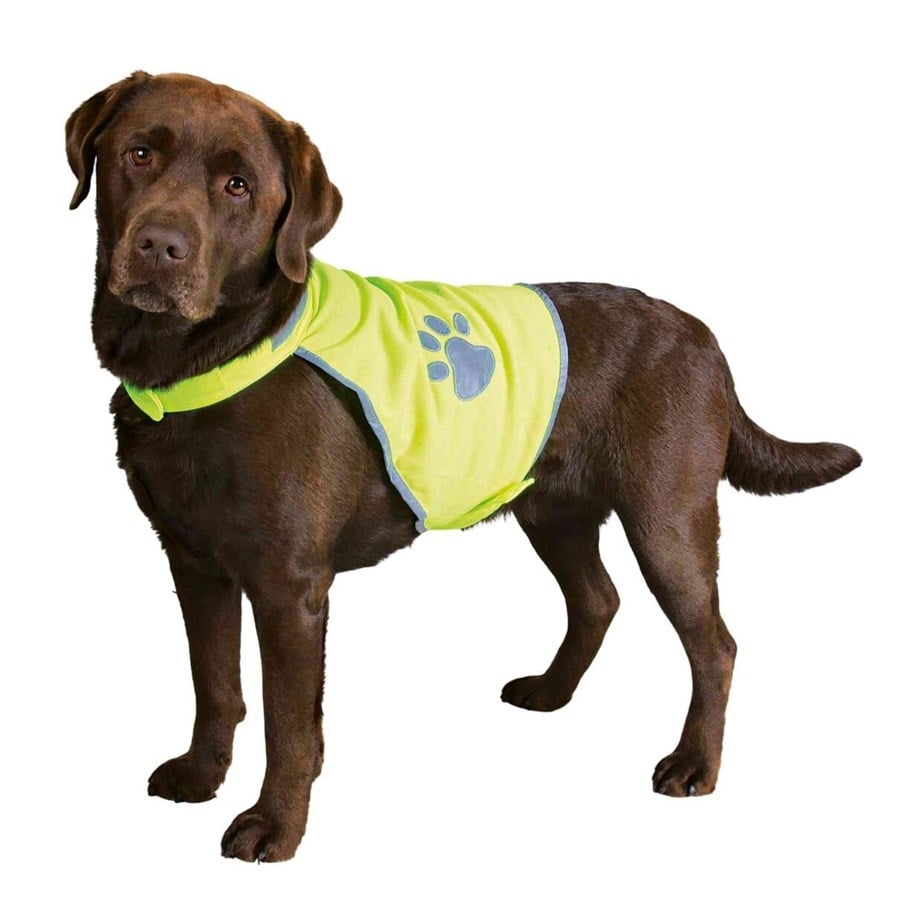 Hundar - Trixie Dog Safety Vest Reflective XS Length 21cm Stomach Circum 34-40cm - TX30080