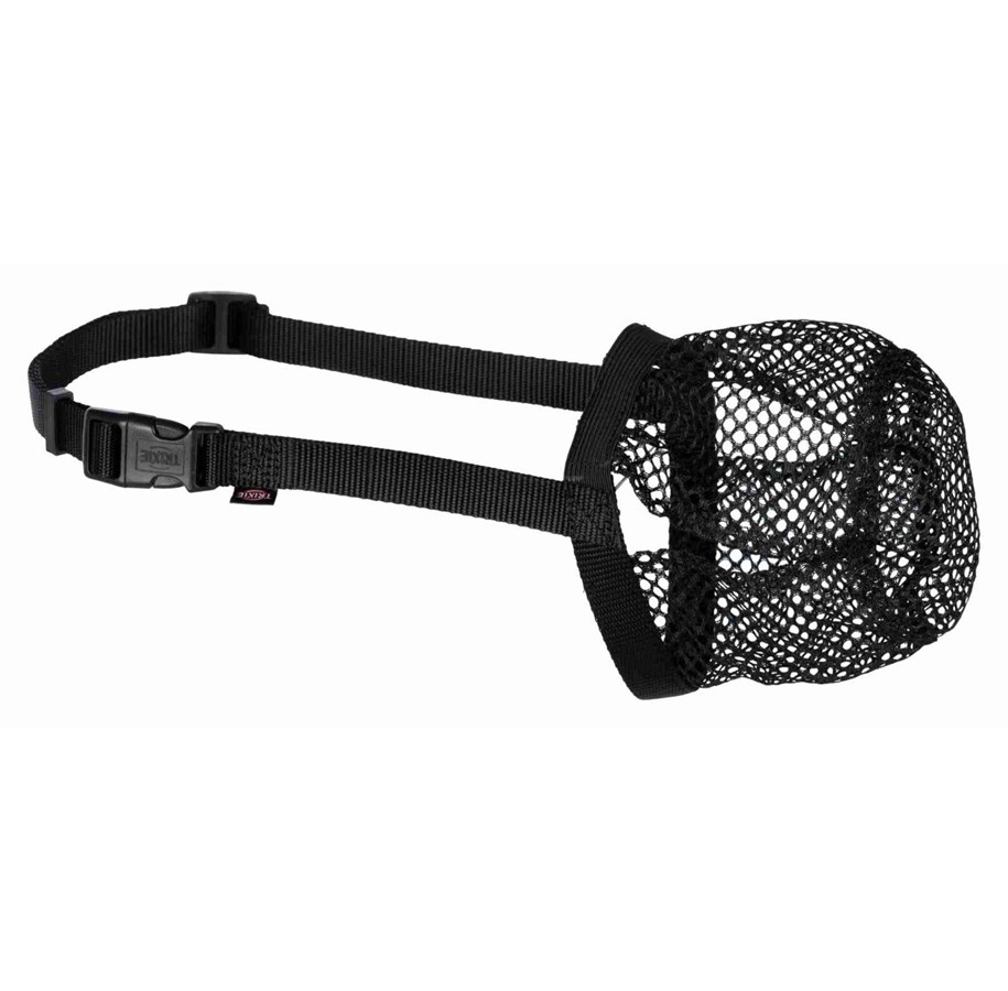 Hundar - Trixie Poisoned Bait Protection Svart S-M 22cm Näsomkrets - TX17593