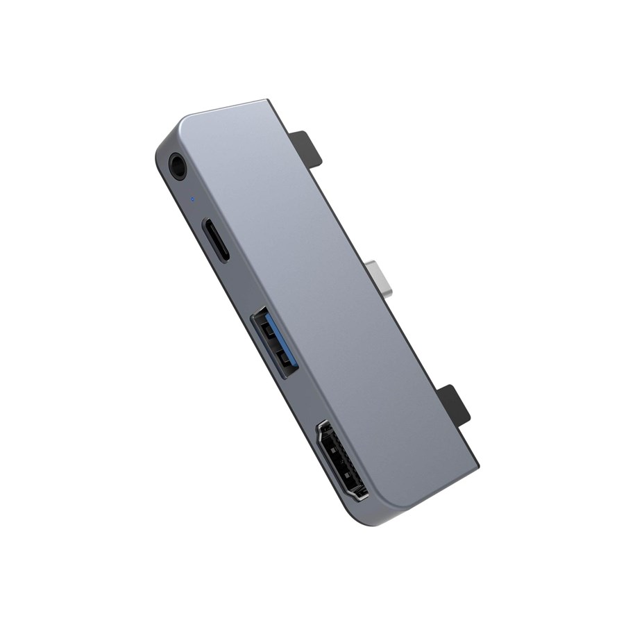 Dockning - Sanho HyperDrive 4-in-1 USB-C Hub - HD319E-Grey