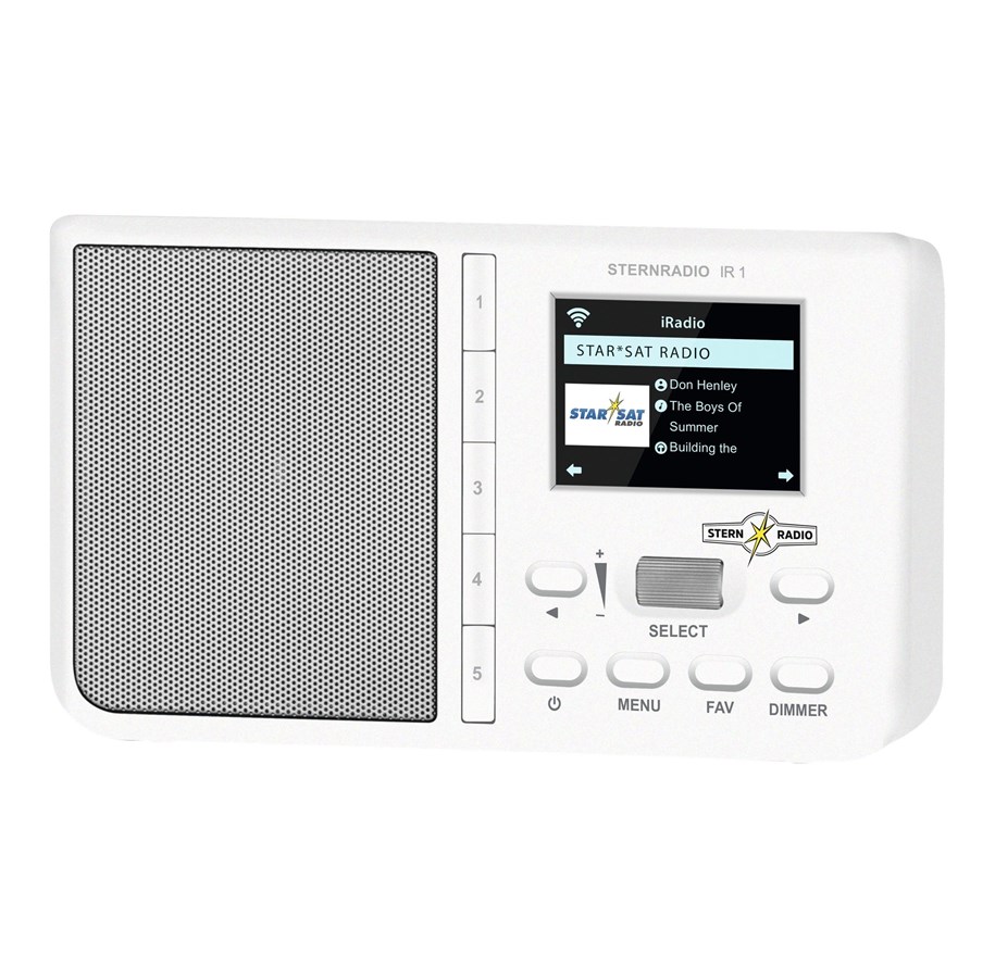Bärbar & festhögtalare - TechniSat STERNRADIO IR 2 - internet radio - 0001/3967